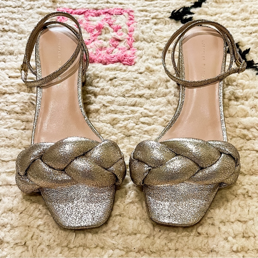Loeffler Randall Braided Strap Women's Sandals